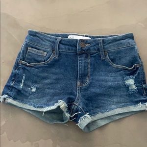 Tilly’s RSQ denim Malibu shorts - mid-rise cuffed